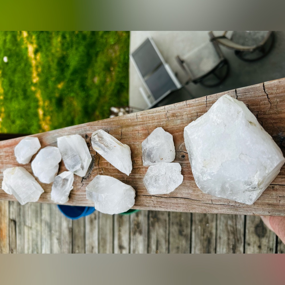 Natural Clear Quartz Crystal 2/$15 You Choose